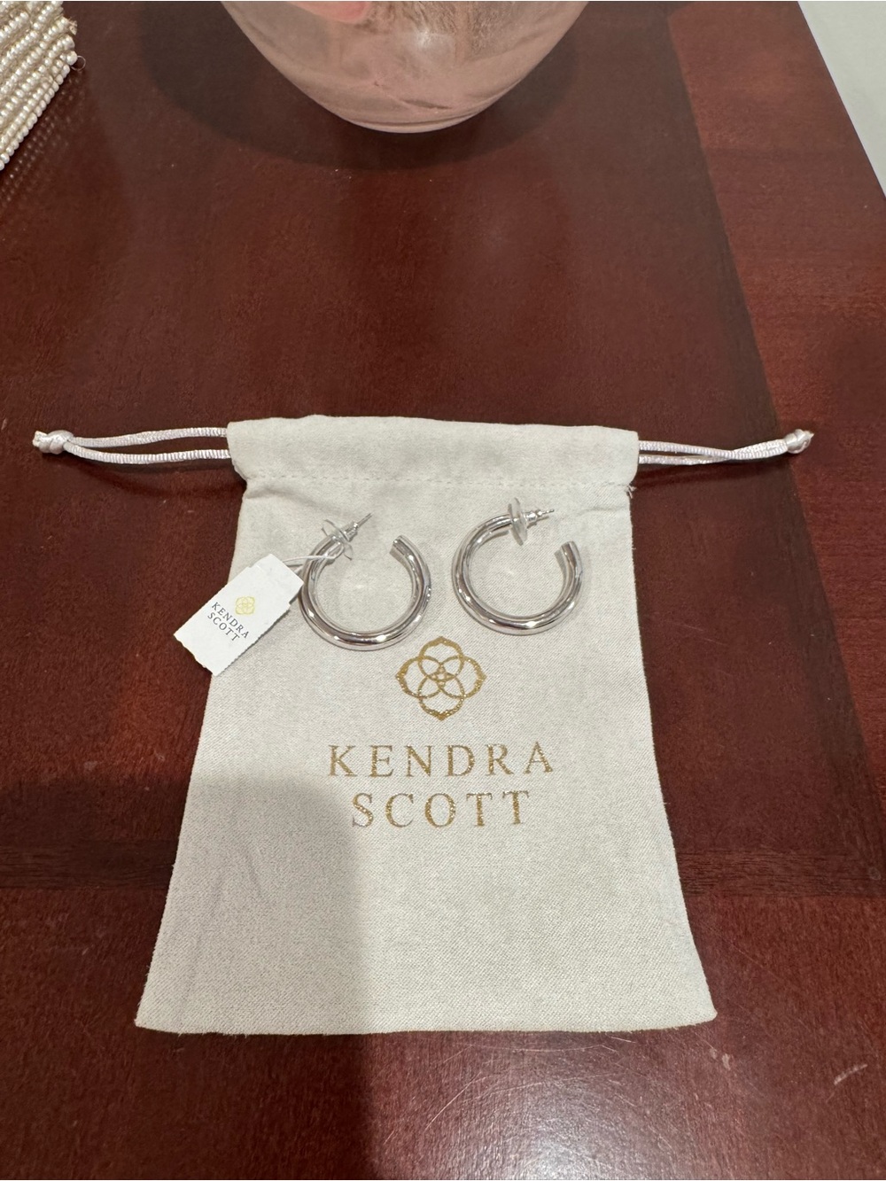 Kendra Scott Silver Hoop Earrings